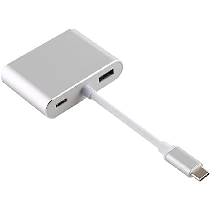 rayihni 4 IN 1 USB/TYPE-C TO 4K HDMI + VGA + USB 3.0 INTERFACE MULTIFUNCTION ADAPTER NEW - Image 3