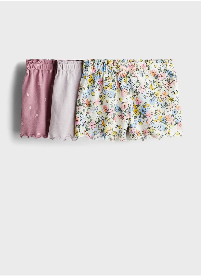 H&M 3 Pack Printed Shorts