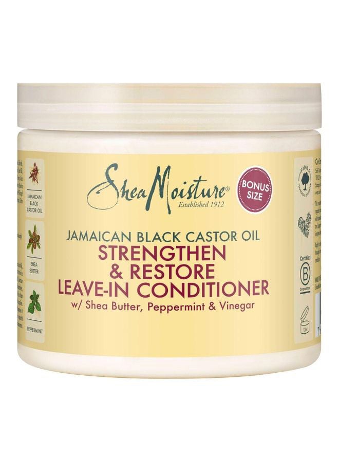 SheaMoisture Strengthen & Restore Leave In Conditioner 431ml - Image 1