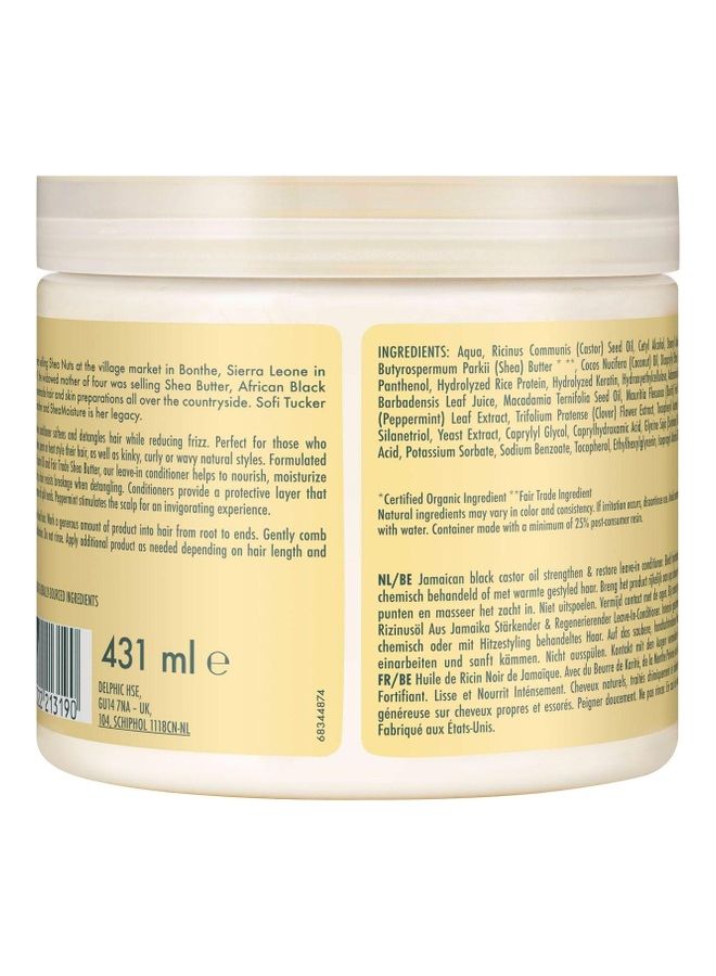SheaMoisture Strengthen & Restore Leave In Conditioner 431ml - Image 2