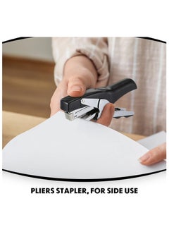 RAQTA 3-Piece Heavy-Duty Plier Stapler – Handheld Office Stapler with 50-Sheet Capacity for Home, School & Warehouse  - Image 3