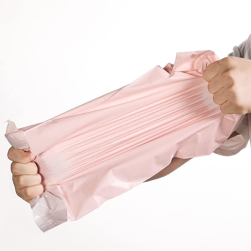 Red Dot Gift 50pcs Baby Pink Plastic Envelope Bags 20x31cm Self-Seal Adhesive Mailers - Image 5