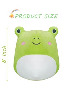 SYOSI Frog Plush Toy, Animals lovely Frog Stuffed Pillow, Super Soft and Comfortable Plush Toy Birthday Decor Suitable for Boys Girls 8 Inch  - Image 3