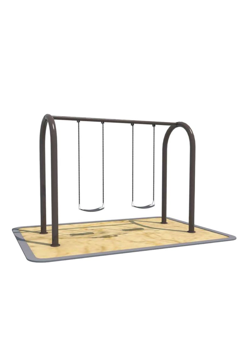 ميتس Myts Double Fun Swing Set Spring 2 Swings for Kids - Image 1