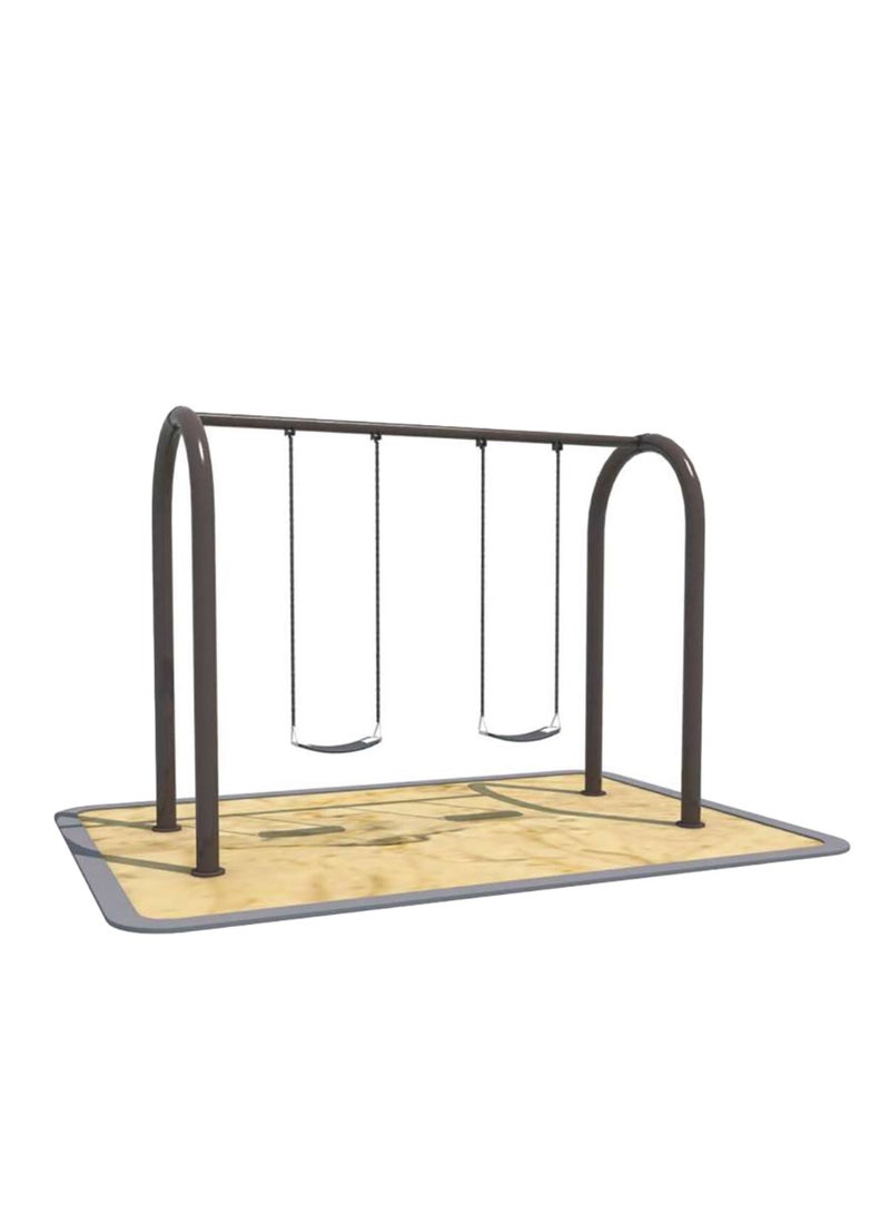 ميتس Myts Double Fun Swing Set Spring 2 Swings for Kids - Image 4