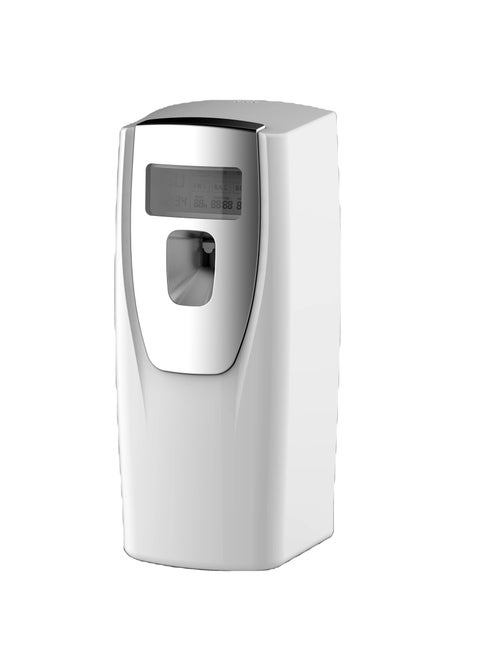 Mini Aerosol Dispenser 100ml Plastic AA Battery Powered 50m2 Area Coverage Smart Timer Silent Operation