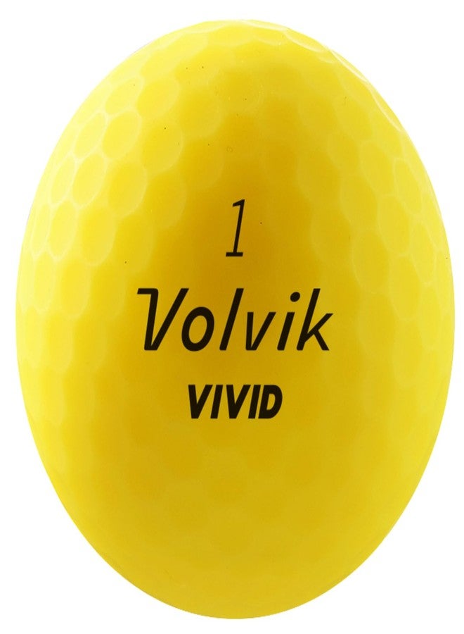Volvik Vivid Matte Golf Balls (One Dozen) (Assorted) - Image 5