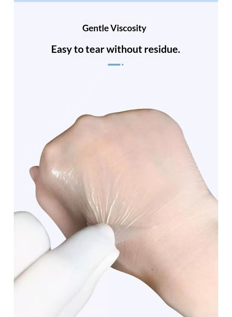 50Pcs PU Invisible Neck Lifting Patches: Seamless Protection for Neck Wrinkles, Waterproof and Breathable Neck Lifting Patches - Image 5