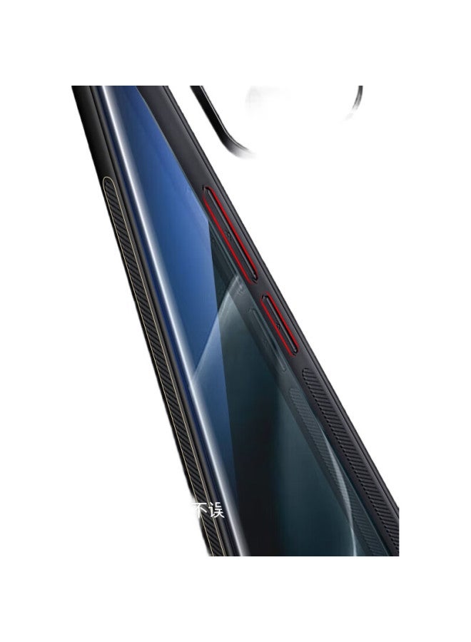 Shangsu, Suitable For Xiaomi 11 Phone Case, Mi 11 Protective Cover, Shockproof, Full Lens Protection, Soft Shell, Simple Luxury, Lambskin Silicone Outer Case, Women'S And Men'S Leather Case, Black - Image 2
