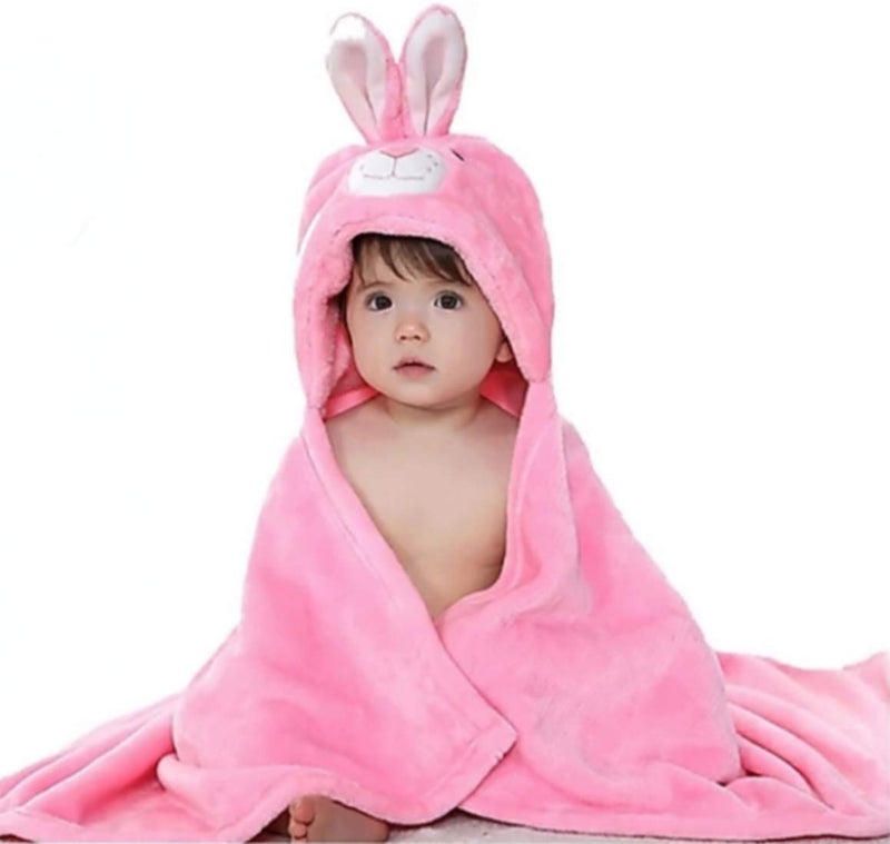 BRANDONN New Born Baby Blankets Combo Pack of Wrapper Sheet Blanket and Baby Bath Towel Pack of 2 - Image 2