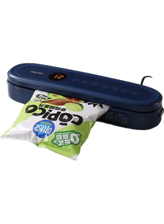 Deli Vacuum Sealer, Home Small Fully Automatic Vacuum Packaging Machine, Food Sealing Machine, Wet And Dry Dual-Use, Strong Suction, Vacuum Preservation Packing Machine, Built-In Blade, Lm880 - Image 3