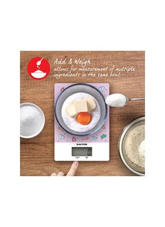 Salter Unicorn Digital Kitchen - Electronic Food Weighing Scale, Multi-Colour, 1171 UNDR  - Image 2