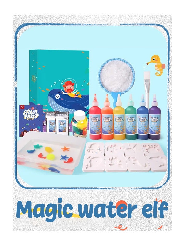 Water Gel Kit for Kids - Magic Elf Toy Kits - Waters Pets - DIY Squishy Maker Set - Craft for Kids - Make Your Own Squishies Toys Crafts - Gifts for Boys & Girls and Children Age 3+ - Image 1