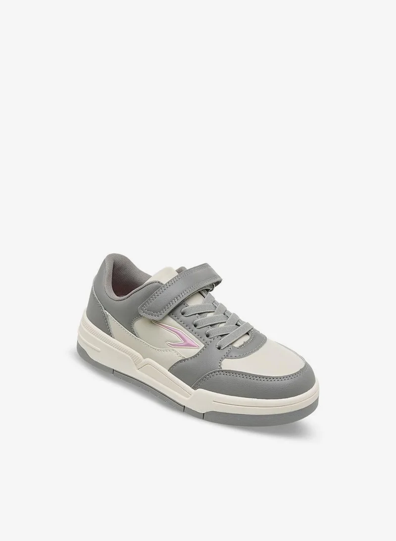 داش حذاء رياضي بناتي بكعب عالٍ وشريط لاصق