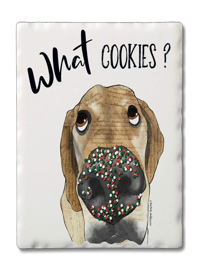 Counterart Thirstystone What Cookies Dog Single Tumbled Tile Coaster Manufactured in The USA Adorable, Create Your Own Collection - Image 1