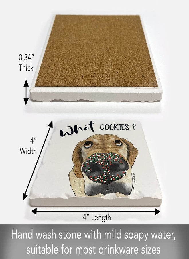Counterart Thirstystone What Cookies Dog Single Tumbled Tile Coaster Manufactured in The USA Adorable, Create Your Own Collection - Image 4