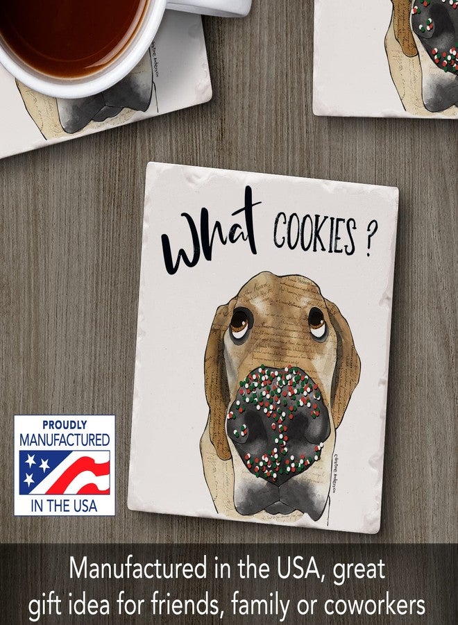 Counterart Thirstystone What Cookies Dog Single Tumbled Tile Coaster Manufactured in The USA Adorable, Create Your Own Collection - Image 3