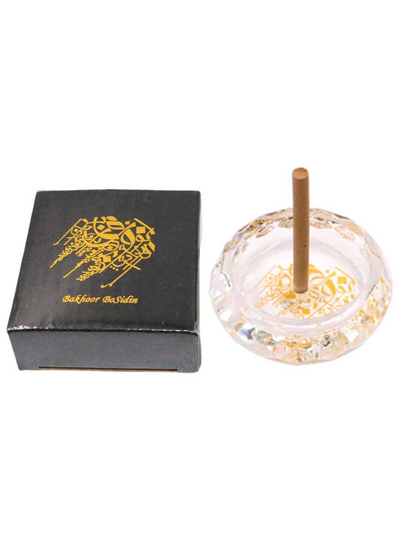 Bakhoor BoSidin Elegant Crystal Oud Bakhoor Stick Holder - Image 1