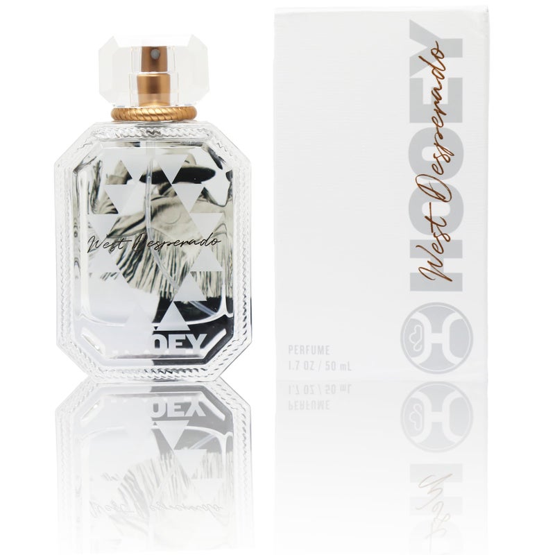 HOOEY West Desperado Womens Perfume  LongLasting Citrus Perfume for Women with Notes of Jasmine Saffron Cedarwood Amber  More  Fresh Designer Fragrance Eau de Parfum Feminine Spray 50 ml