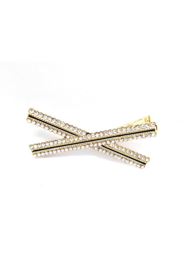 Blubby Korean Elegance Pearl Metal Hair Clips & Barrattes for Women Girls - Contemporary Hair Accessories with Graceful Design - Fashionable Styling for Various Occasions, Pack of 4 - Image 4