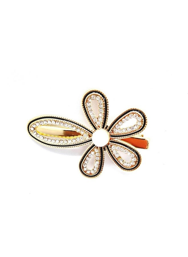 Blubby Korean Elegance Pearl Metal Hair Clips & Barrattes for Women Girls - Contemporary Hair Accessories with Graceful Design - Fashionable Styling for Various Occasions, Pack of 4 - Image 5