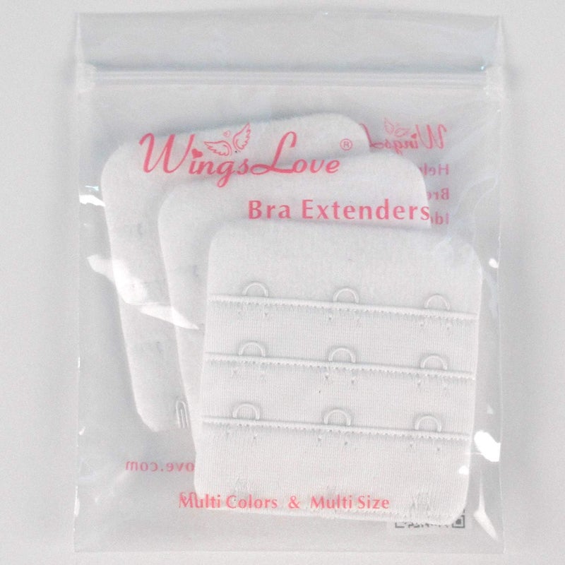 Wingslove Womens Bra Extender Bra Band Breathing room 3pcs-Pack Multi-size - Image 4