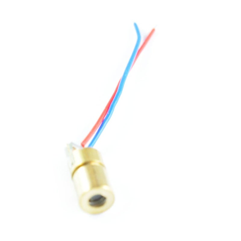 DIYmall Laser Head Diode Dot Module WL Red Mini 650nm 6mm 3V 5mW 10PCS - Image 3