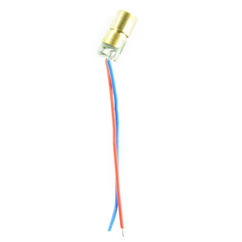 DIYmall Laser Head Diode Dot Module WL Red Mini 650nm 6mm 3V 5mW 10PCS - Image 2