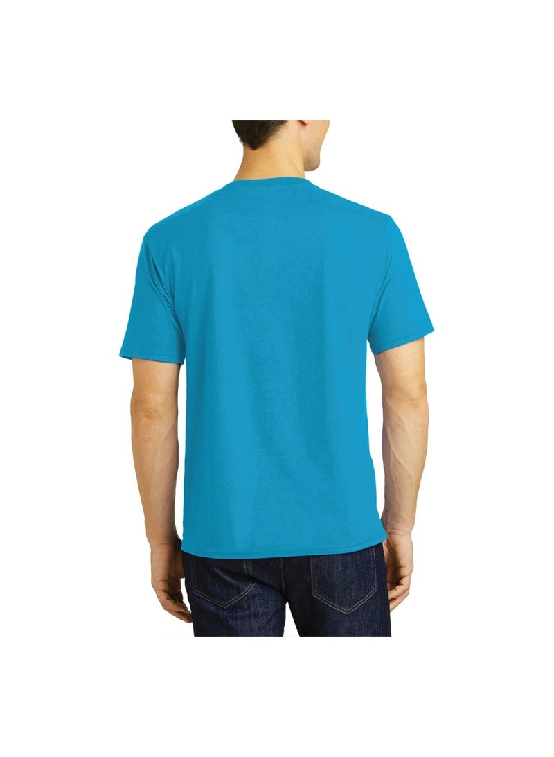 برينت شوب فور مي تي شيرت برقبة دائرية للبالغين للرجال من القطن الخالص الممشط للغاية للرجال، رقبة دائرية للرجال، مقاس مريح، قمصان عادية من القماش المسامي للرجال - Image 2