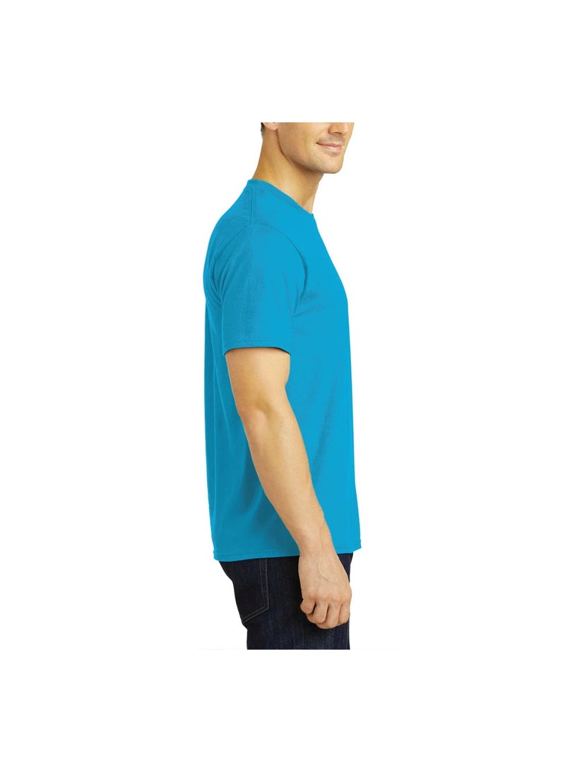 برينت شوب فور مي تي شيرت برقبة دائرية للبالغين للرجال من القطن الخالص الممشط للغاية للرجال، رقبة دائرية للرجال، مقاس مريح، قمصان عادية من القماش المسامي للرجال - Image 3