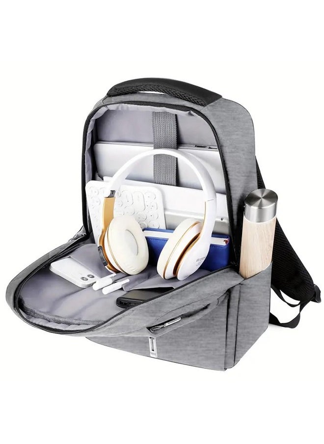 Impulse Impulse V2 Elite 30L Unisex Water Resistant Travel Laptop Backpack with USB Charging Port/Office Bag/School Bag/College Bag/Business Bag Fits Up to 16 Inch Laptop with 1 Year Warranty (Grey)  - Image 4