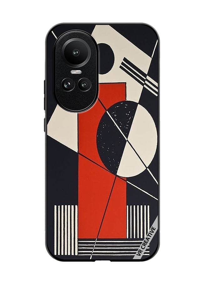 VR CREATIVE Protective Case Cover For Oppo Reno 10 Pro Abstract Design Multicolour - Image 1