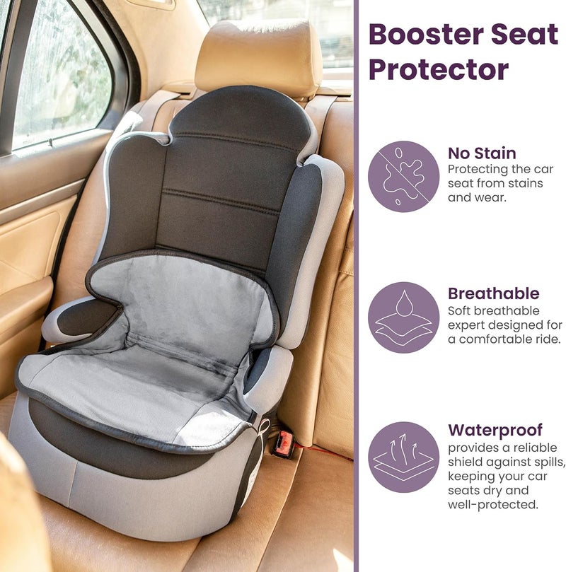 Lynmark Waterproof Booster Seat Protector for Potty Training and Spillages - Grey - Image 2
