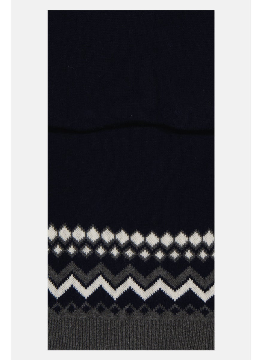 Jules Men Textured L 174 x H 31 cm, Navy  - Image 2