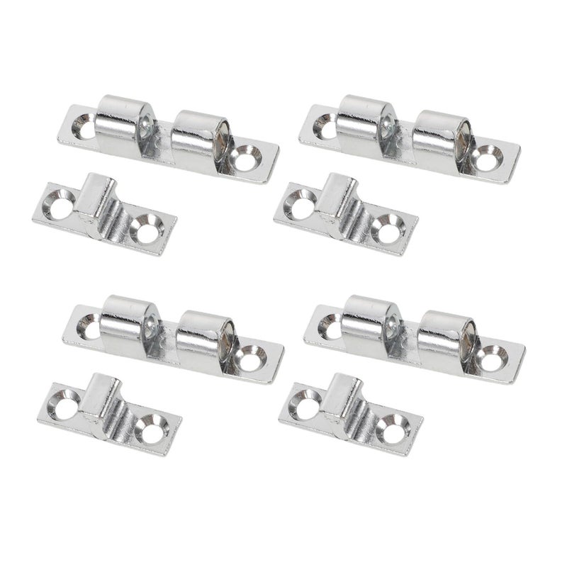 Stainless Steel Roller Catch Set For Marine Cabinets And Boat Hatches Medium Size - Image 2