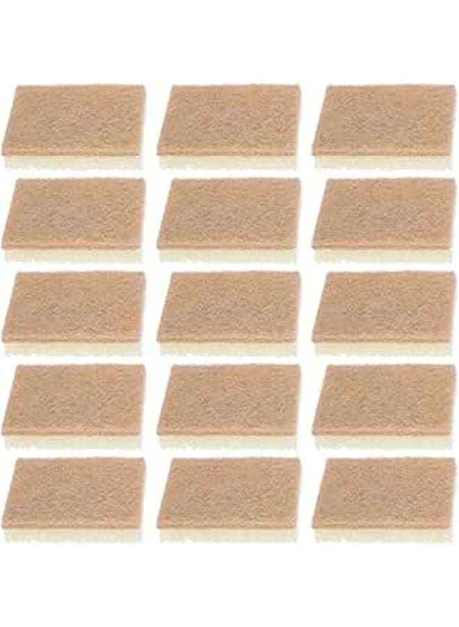 High Foam Non Scratch Dishwashing Sponges 24pcs Rectangular 10x7x2.3cm Multi Purpose Cleaning Pads - Image 1