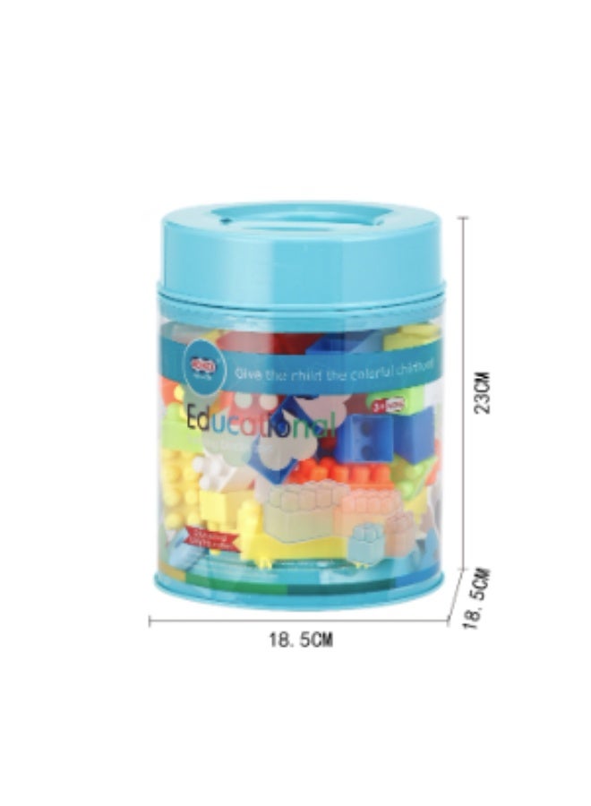 Educational Building Blocks – 65 Pieces - Image 2