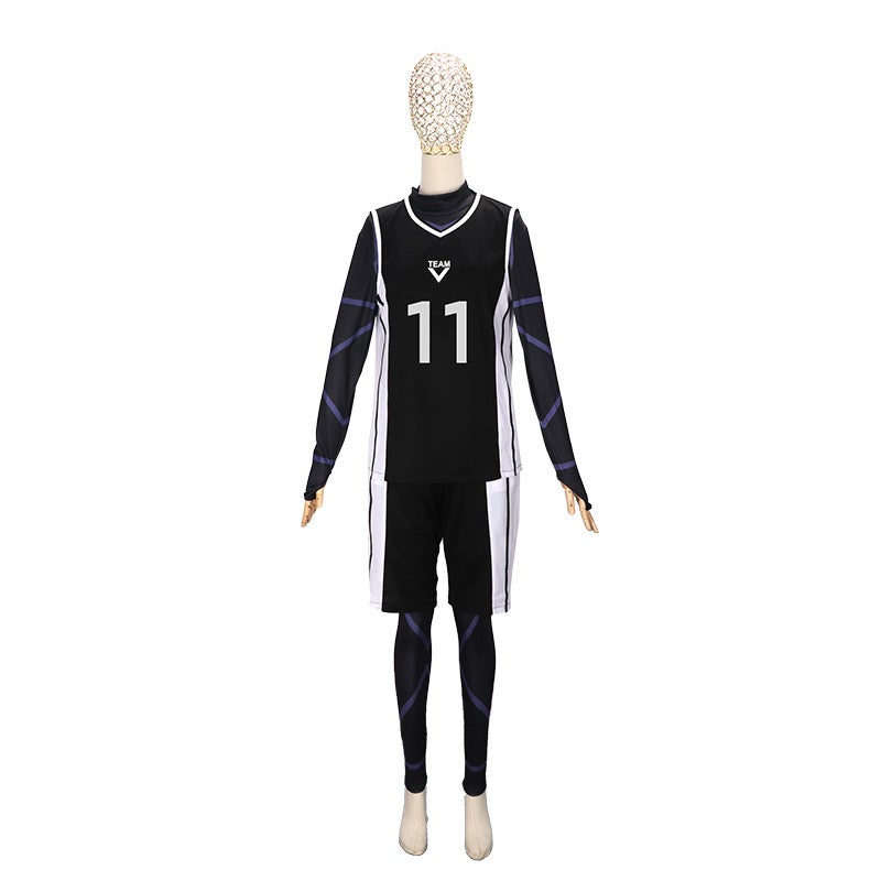 BLUELOCK blue prison jersey cos suit Jie Shi Yi Feng Le Back to Thousand Cut Leopard Ma Guo Shen Lian Jie football suit - Image 1