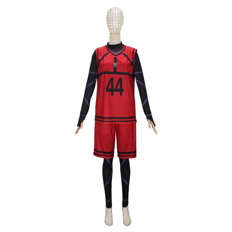 BLUELOCK blue prison jersey cos suit Jie Shi Yi Feng Le Back to Thousand Cut Leopard Ma Guo Shen Lian Jie football suit - Image 4