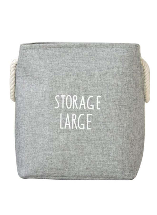 Home Concept Storage Laundry Basket Grey 40x35x45centimeter 