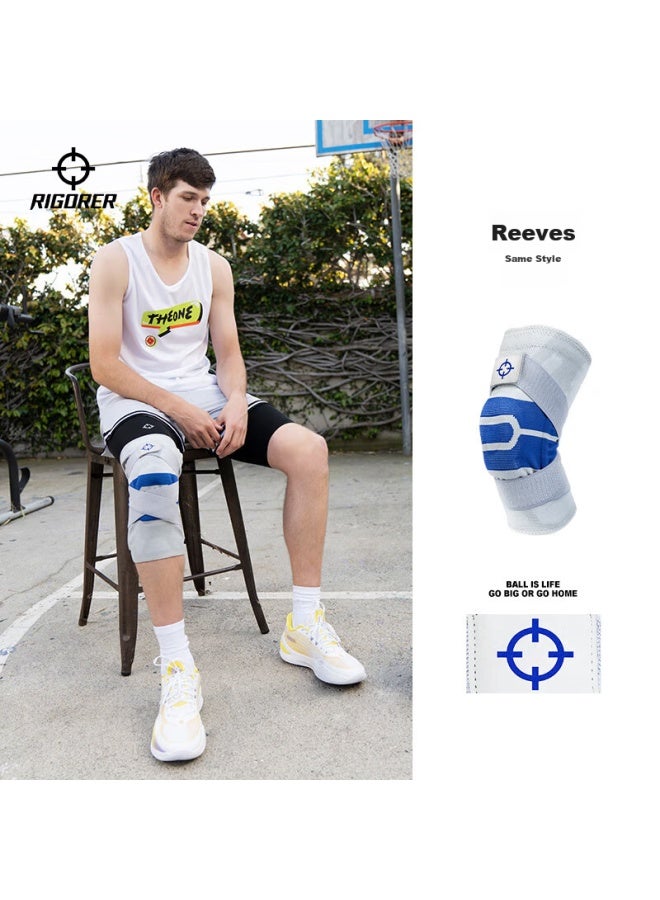 RIGORER  Zhunzhe Basketball Knee Pads, Sports Running Cycling Badminton Soccer Hiking, Professional Knee Protectors For Men And Women, Strap-style - Image 4