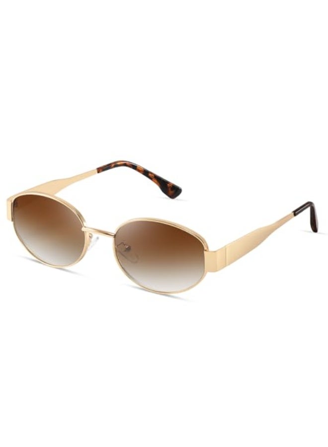 NIBEMINENT Women's Retro Sunglasses - Classic Trendy Polarized Sun Glasses UV400 Protection Fashion Eyewear