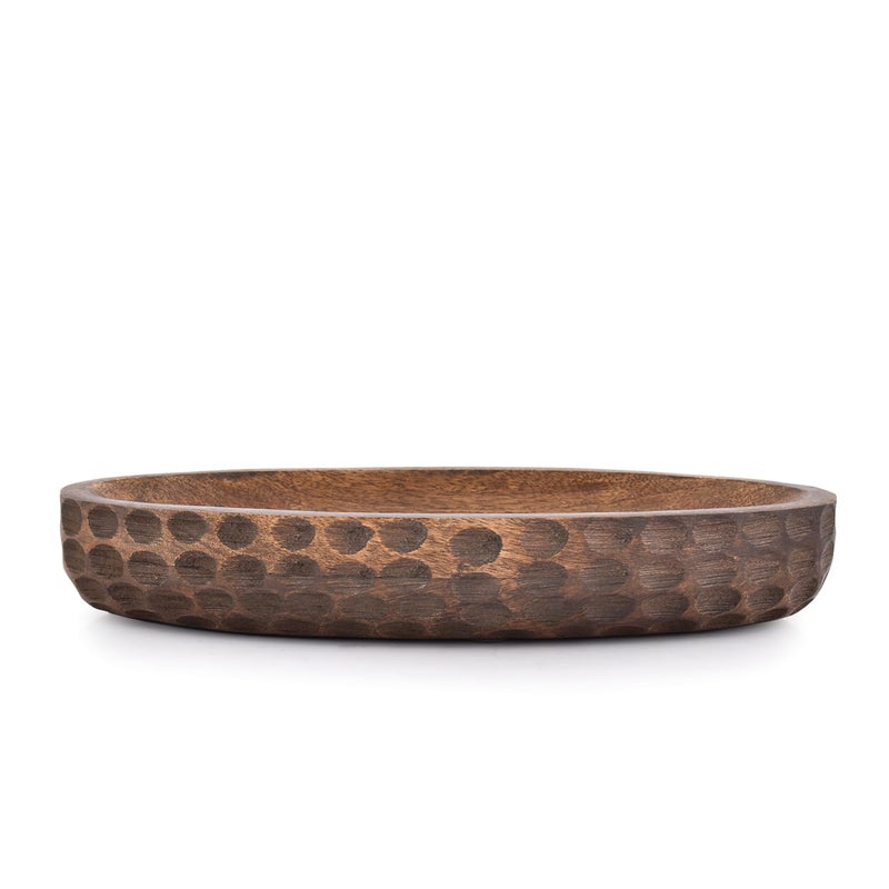 Samhita Mango Wood Decorative Bowl Home Decor Home Decorative Centerpiece Farmhouse Country Restaurant Caf 14 x 6 x 23