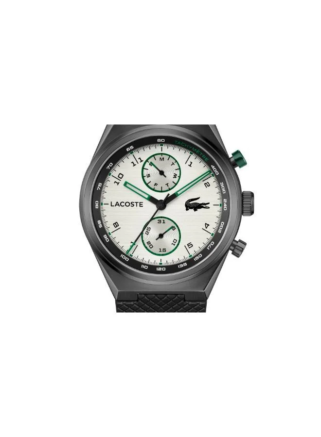 Lacoste  Ionic Plated Black Steel Quartz Multifunction Watch for Men | Best Price UAE