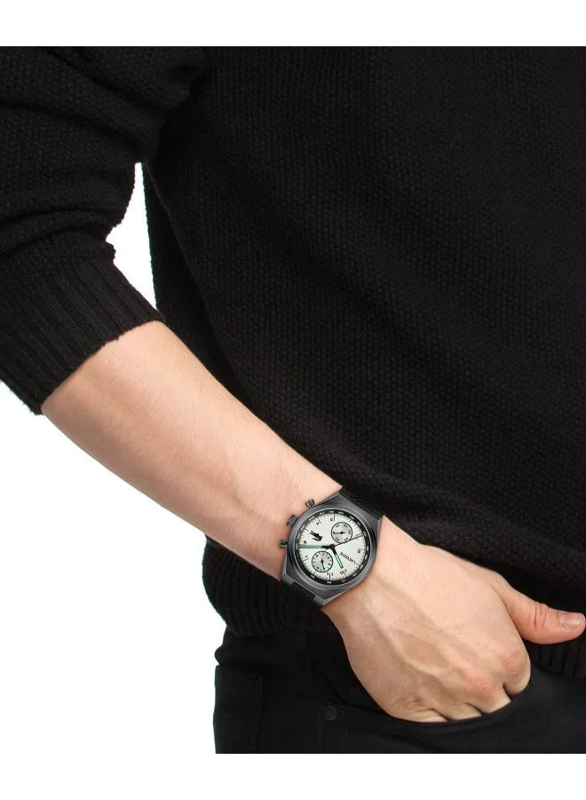Lacoste  Ionic Plated Black Steel Quartz Multifunction Watch for Men | Best Price UAE