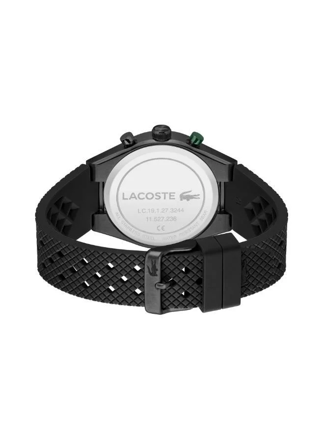 Lacoste  Ionic Plated Black Steel Quartz Multifunction Watch for Men | Best Price UAE