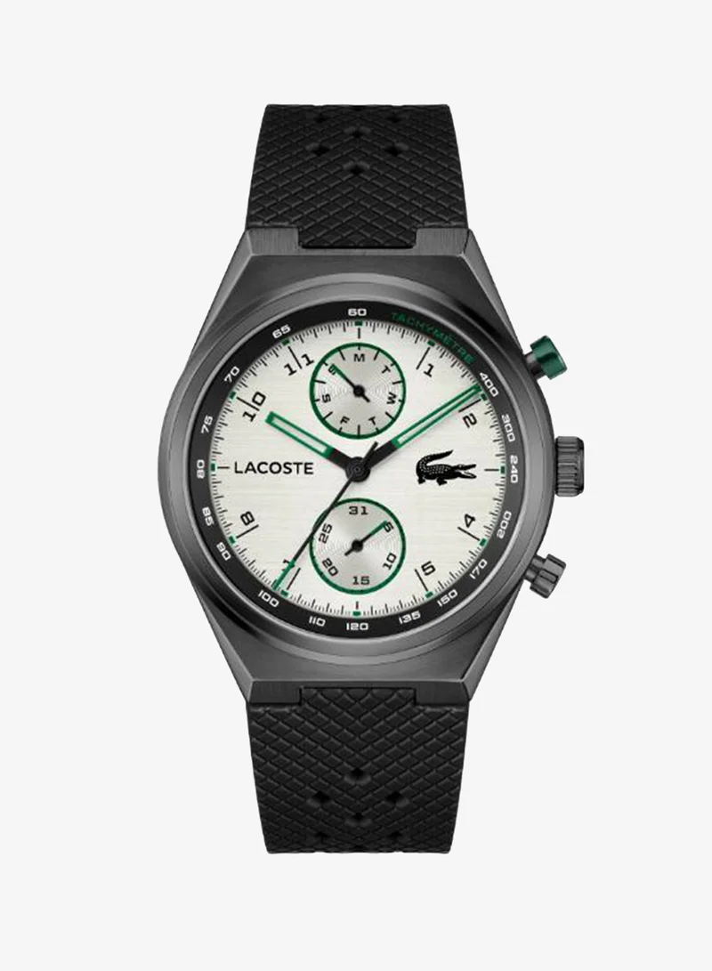 Lacoste Ionic Plated Black Steel Quartz Multifunction Watch