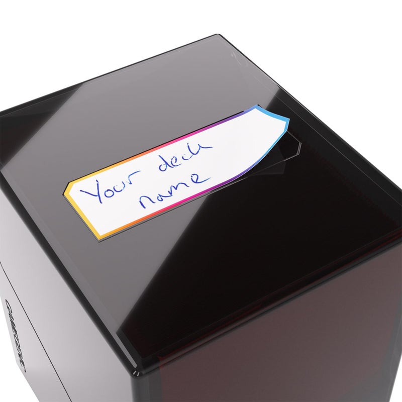 Gamegenic Bastion 100+ XL Deck Box - Compact, Secure, and Perfectly Organized for Your Trading Cards! Safely Protects 100+ Double-Sleeved Cards, Black Color, Made - Image 5