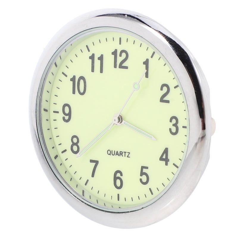Car Clock Universal Stick Clock Round Clock Interior Clock - Image 3