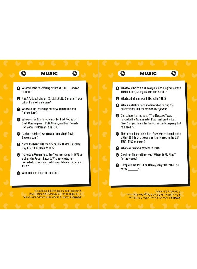 Best of the 80s: The Trivia Game: The Ultimate Trivia Challenge - Image 2